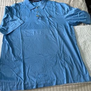 Oxford golf blue polo